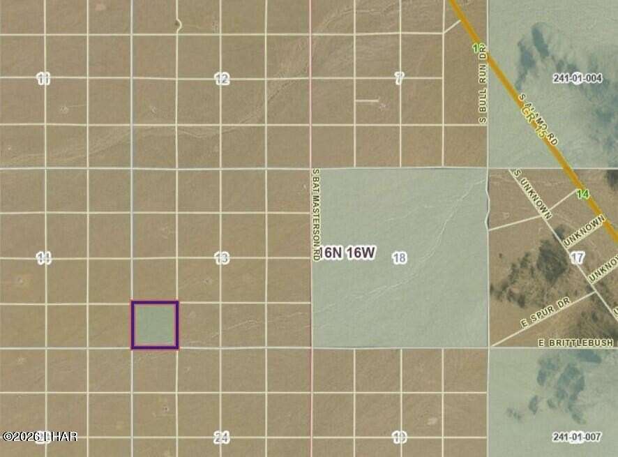 40 Acres of Recreational & Residential Land for Sale in Yucca, Arizona