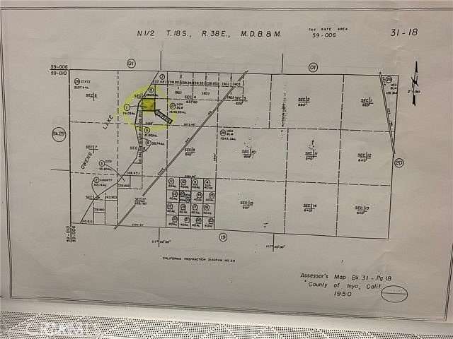 74 Acres of Recreational Land for Sale in Swansea, California