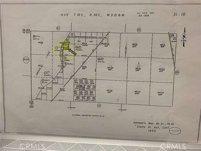 74 Acres of Recreational Land for Sale in Swansea, California