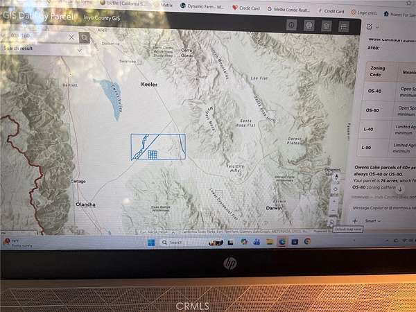 74 Acres of Recreational Land for Sale in Swansea, California