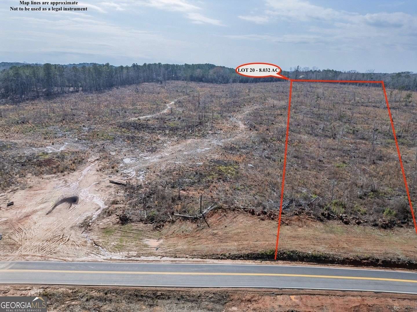 8 Acres of Land for Sale in Jackson, Georgia