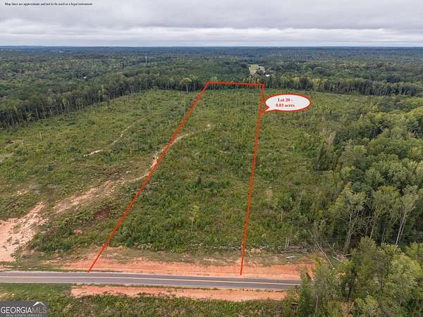 8 Acres of Land for Sale in Jackson, Georgia