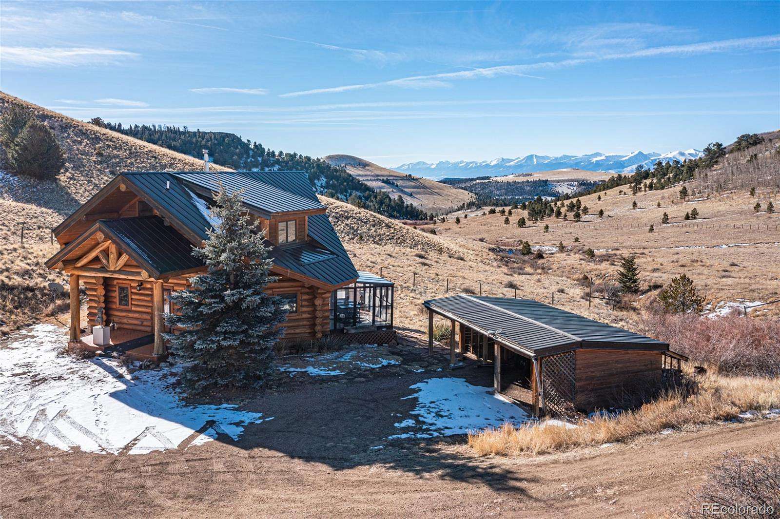 38.5 Acres of Land with Home for Sale in Cotopaxi, Colorado