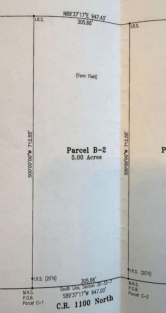 5 Acres of Land for Sale in De Motte, Indiana