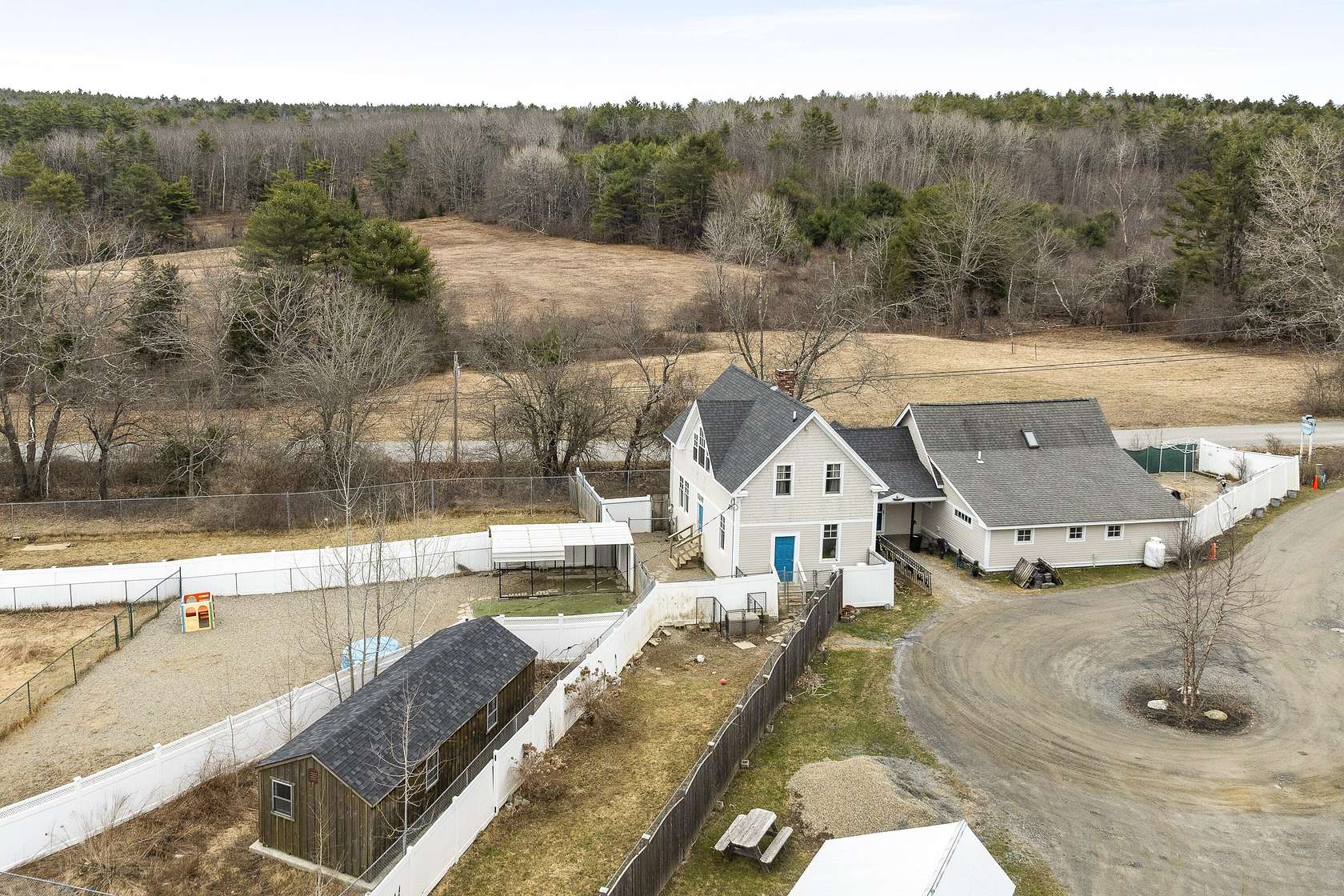 5.2 Acres of Land with Home for Sale in Edgecomb, Maine