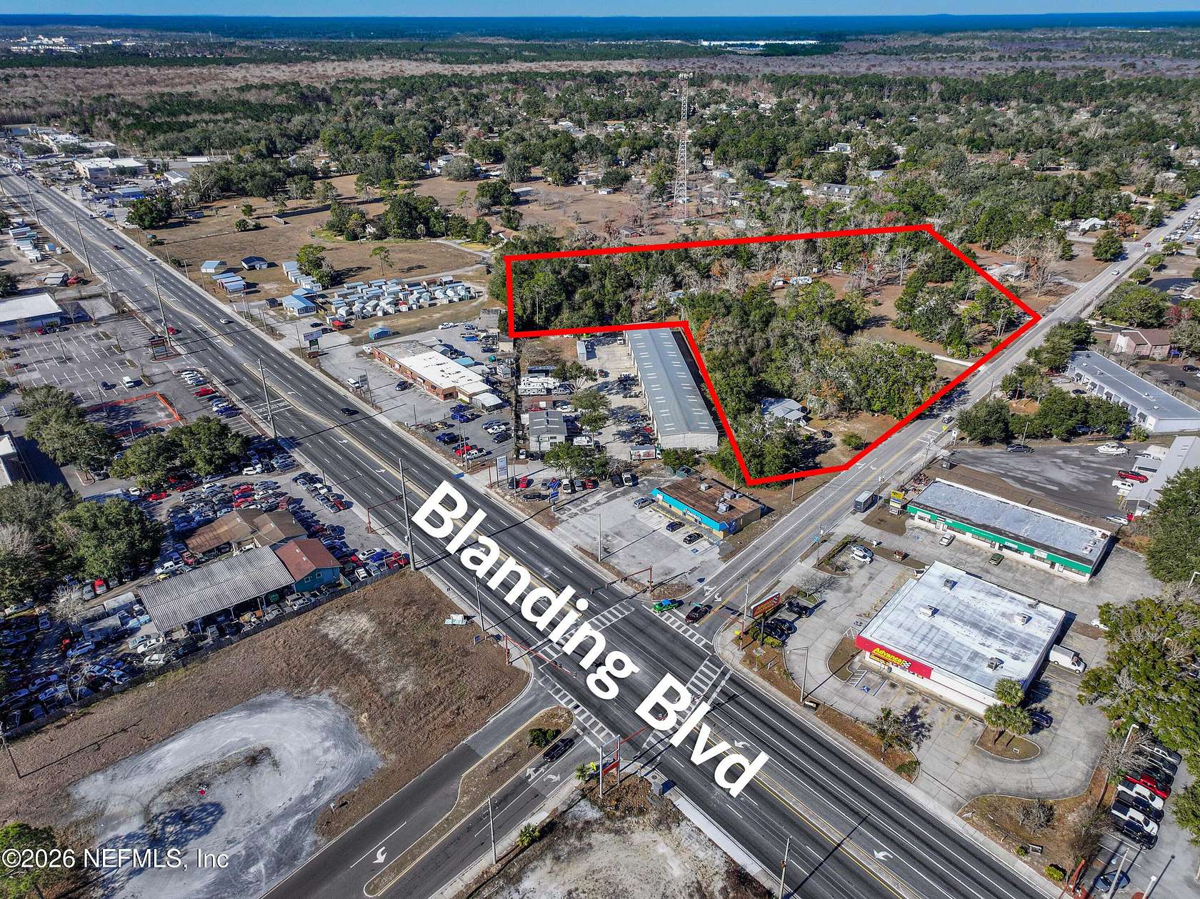 7.16 Acres of Mixed-Use Land for Sale in Orange Park, Florida