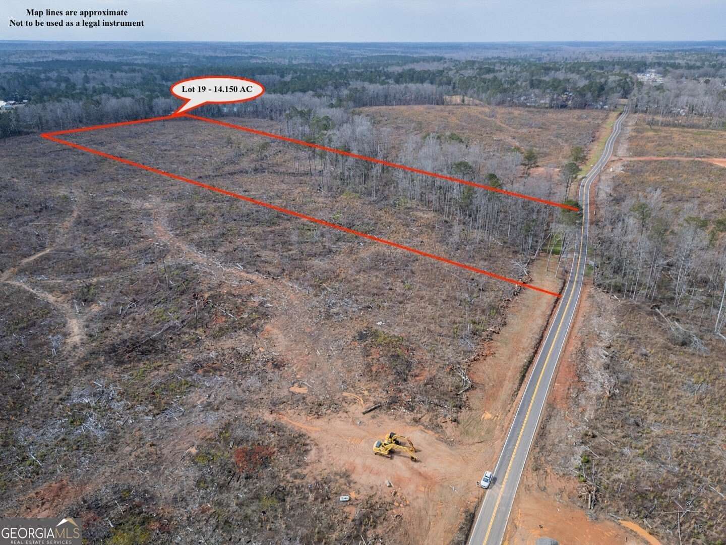 14.2 Acres of Land for Sale in Jackson, Georgia