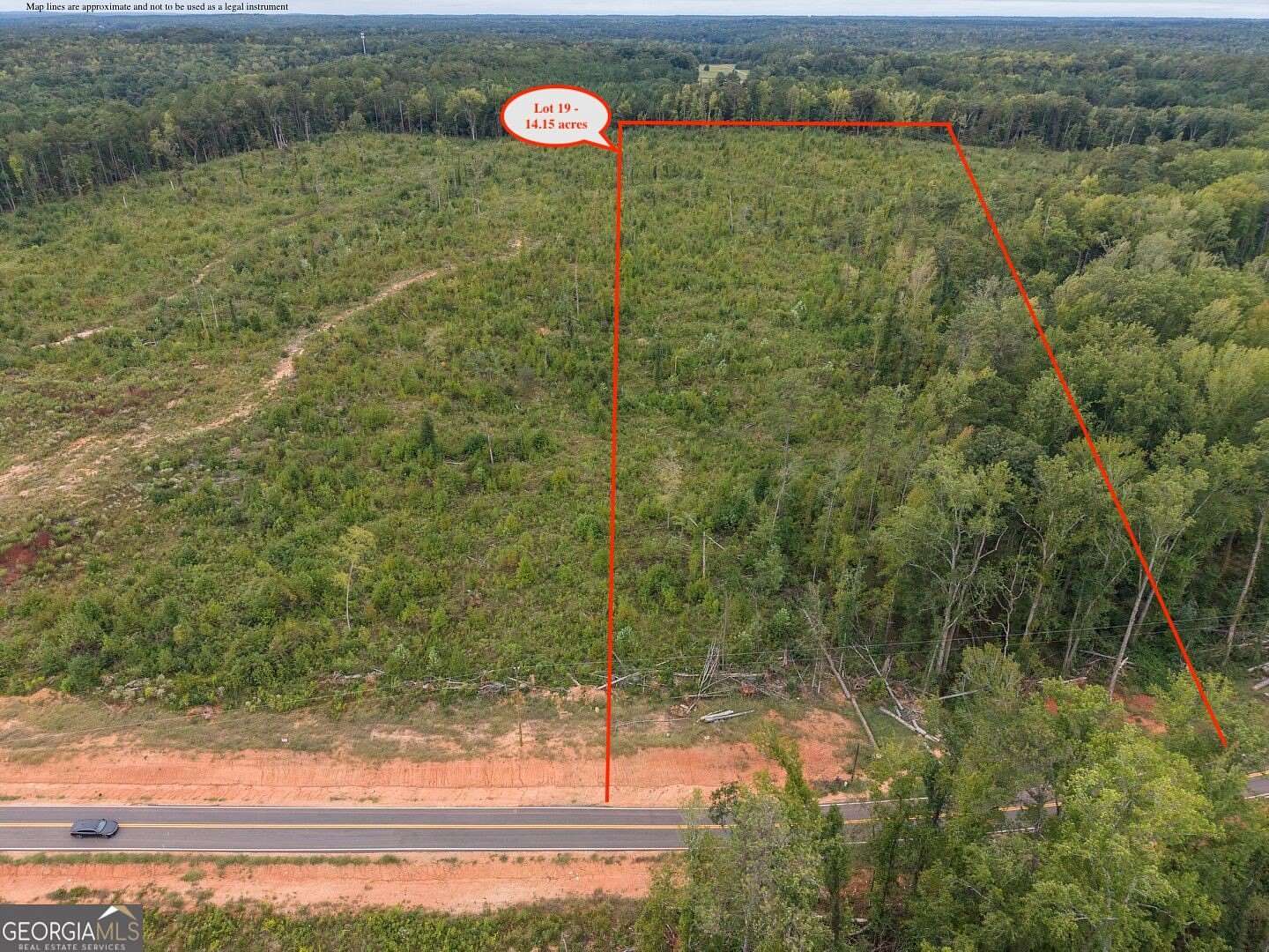 14.2 Acres of Land for Sale in Jackson, Georgia