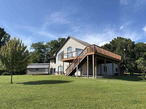 21.3 Acres of Agricultural Land with Home for Sale in Ridgeway, Wisconsin