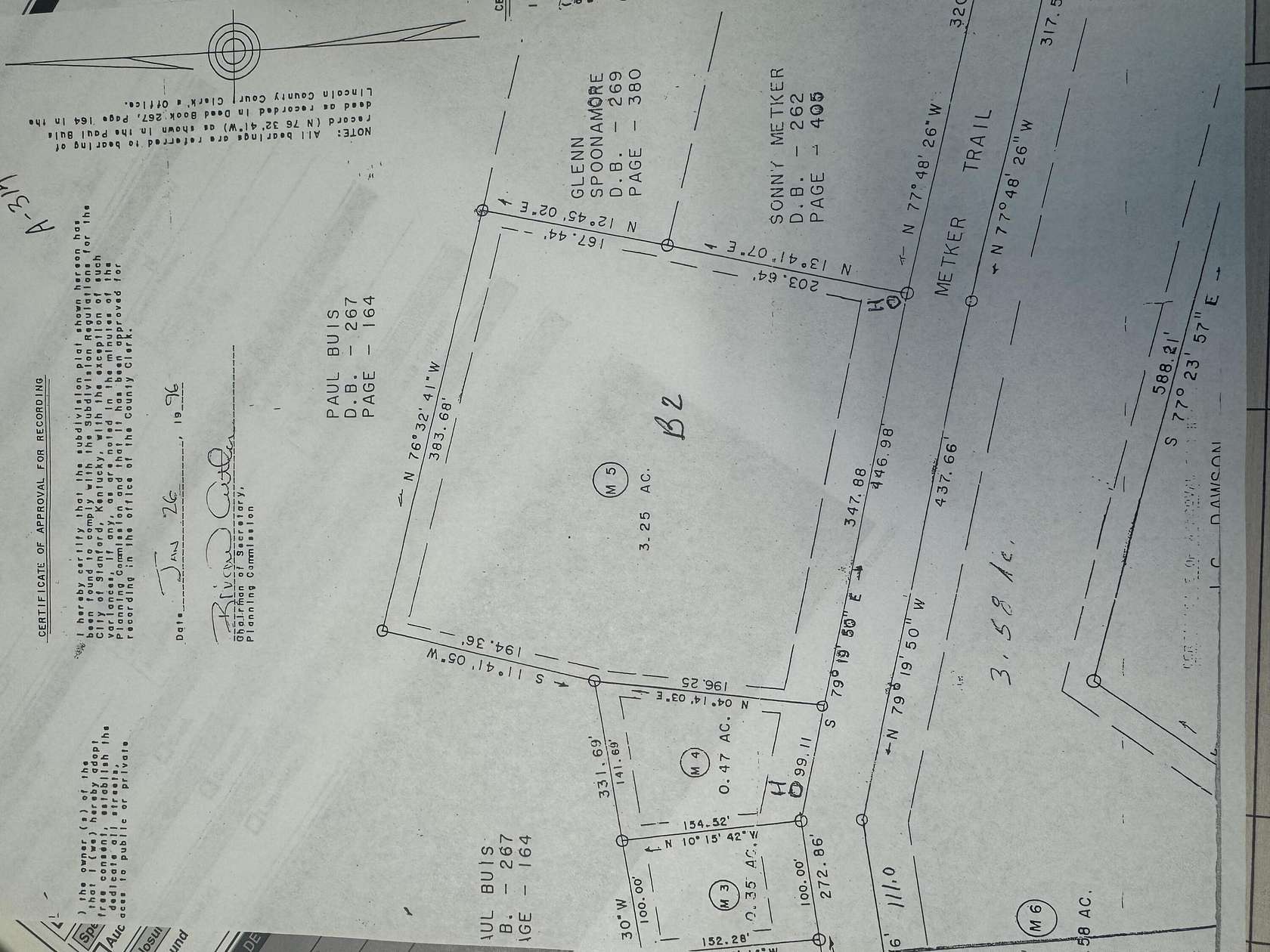 3.25 Acres of Land for Sale in Stanford, Kentucky