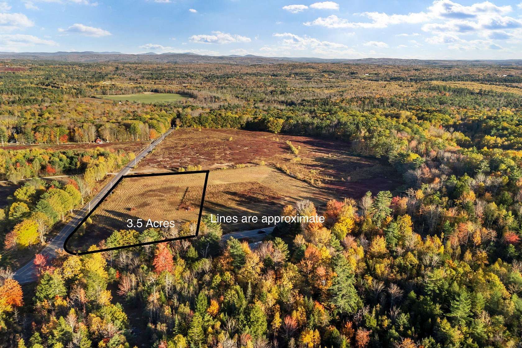 3.5 Acres of Residential Land for Sale in Washington, Maine