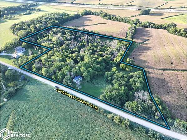 38.7 Acres of Recreational & Residential Land for Sale in Iowa City, Iowa