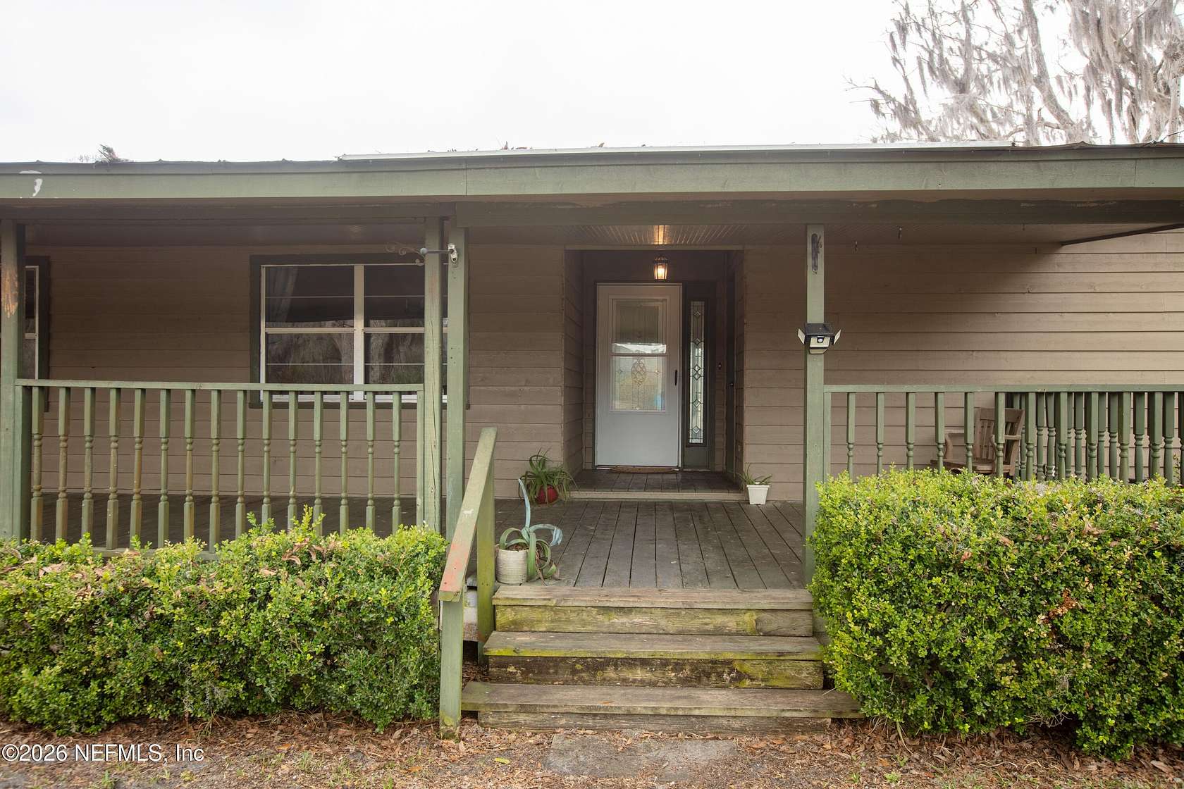 8.27 Acres of Land with Home for Sale in Starke, Florida