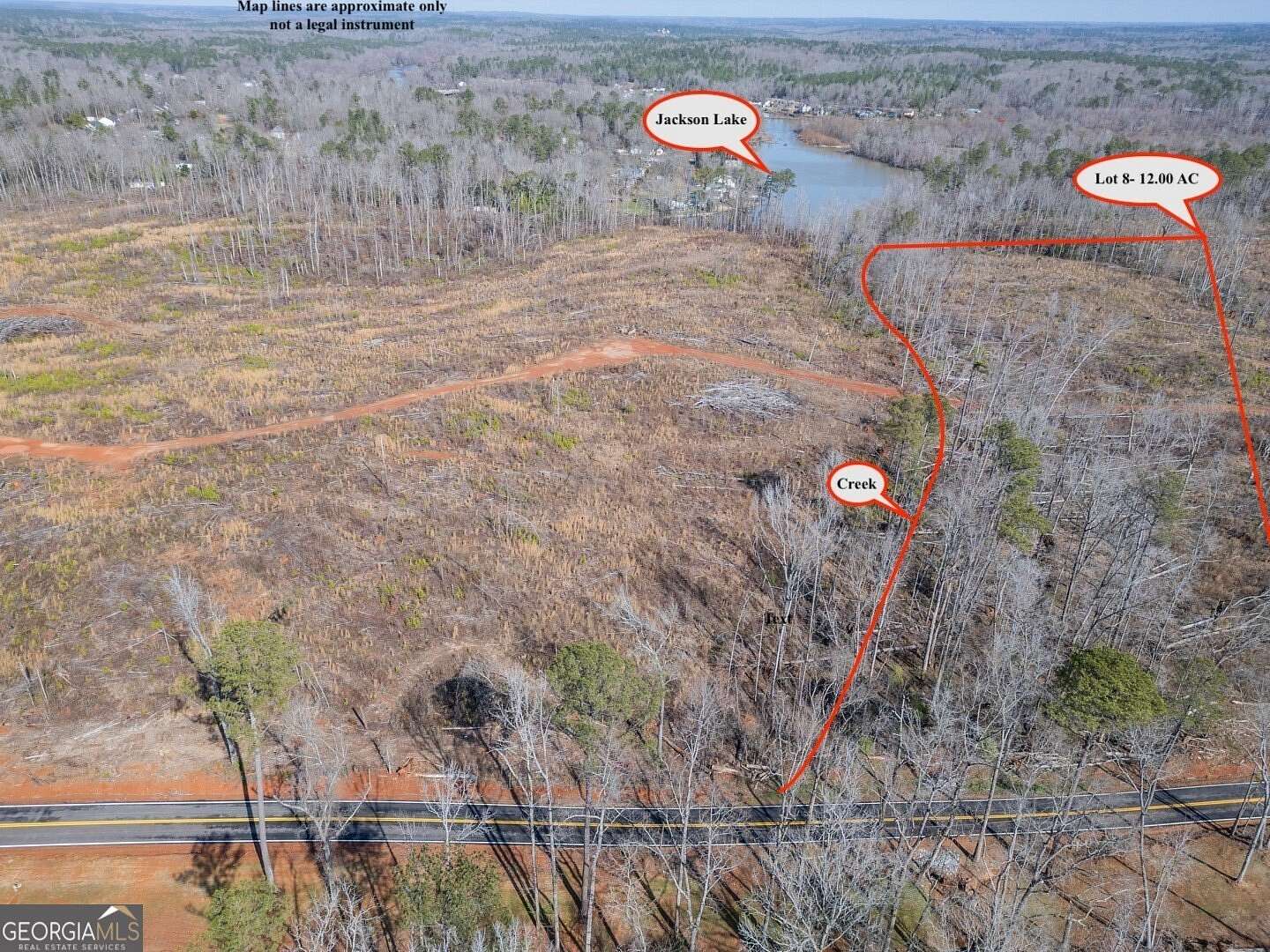 12 Acres of Land for Sale in Jackson, Georgia
