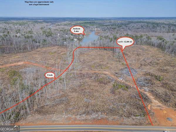 12 Acres of Land for Sale in Jackson, Georgia