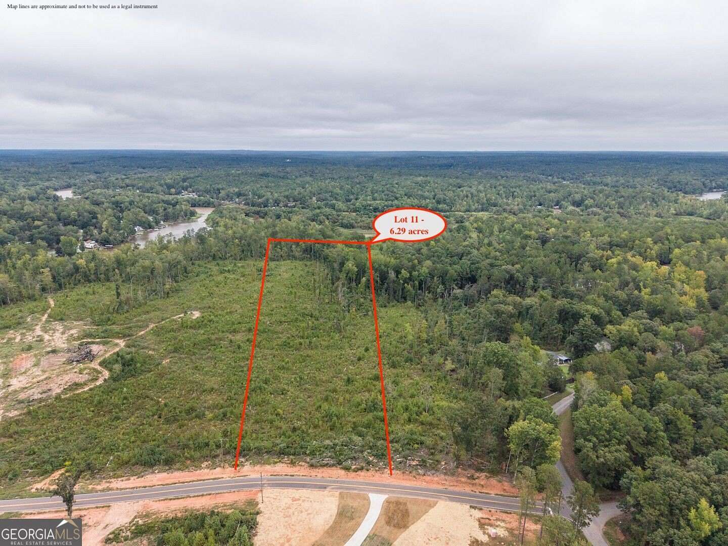 6.29 Acres of Land for Sale in Jackson, Georgia
