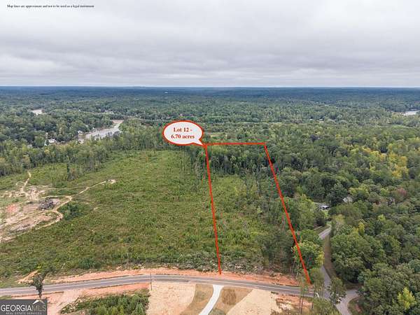 6.7 Acres of Land for Sale in Jackson, Georgia