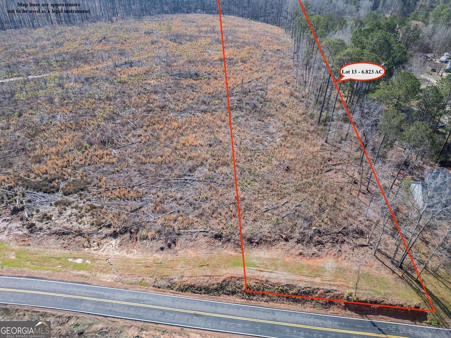 6.82 Acres of Land for Sale in Jackson, Georgia