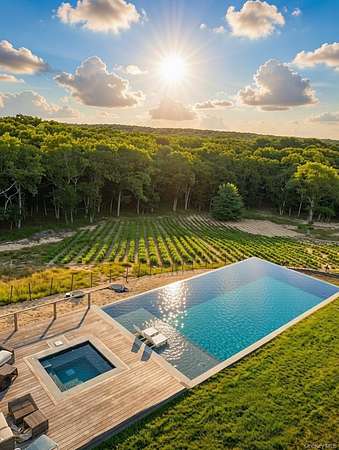 5.3 Acres of Land with Home for Lease in East Hampton, New York