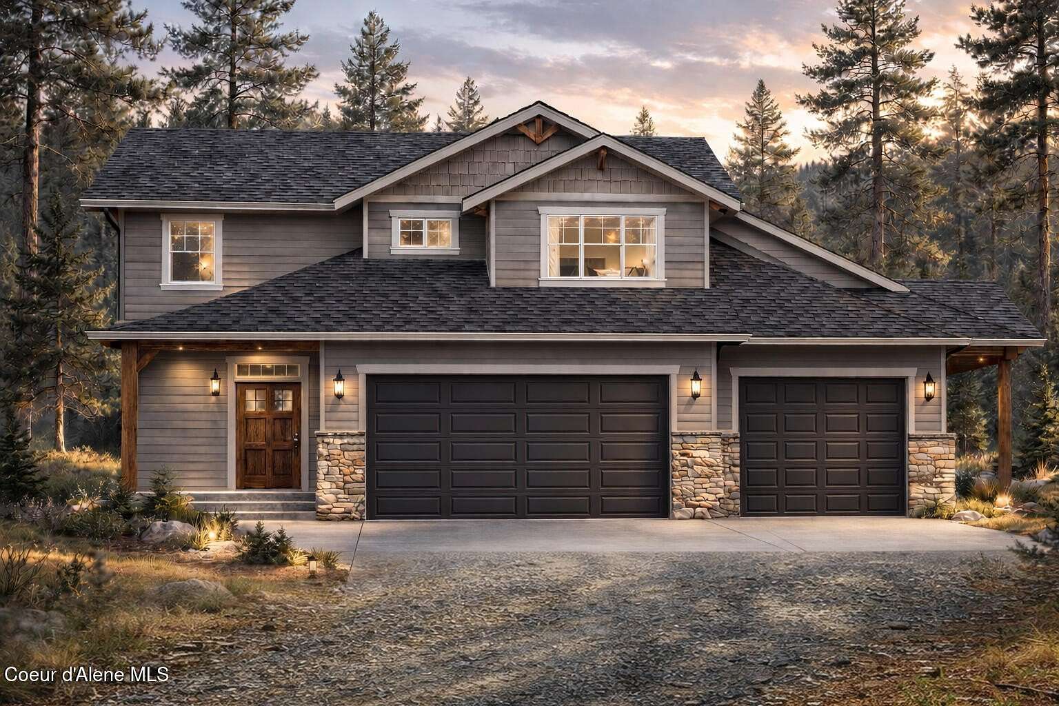 5 Acres of Land with Home for Sale in Athol, Idaho