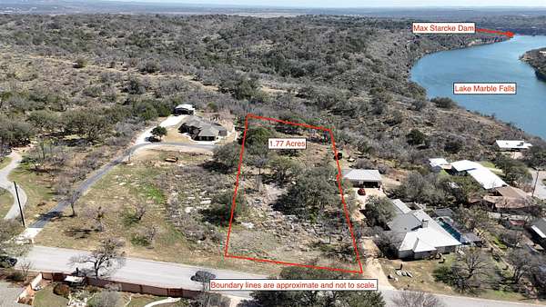 1.77 Acres of Residential Land for Sale in Marble Falls, Texas