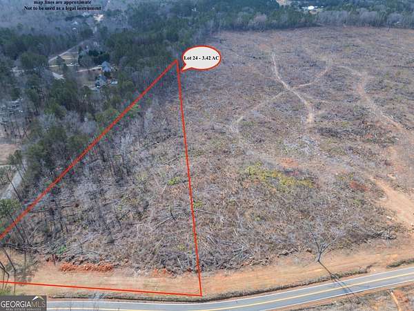 3.42 Acres of Land for Sale in Jackson, Georgia