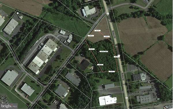 3.45 Acres of Commercial Land for Sale in Fountainville, Pennsylvania