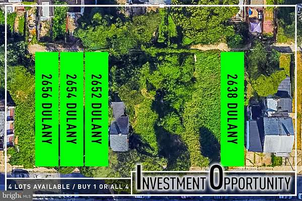 0.04 Acres of Land for Sale in Baltimore, Maryland