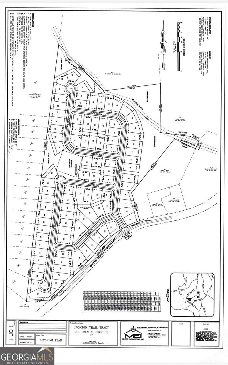 51 Acres of Land for Sale in Hoschton, Georgia