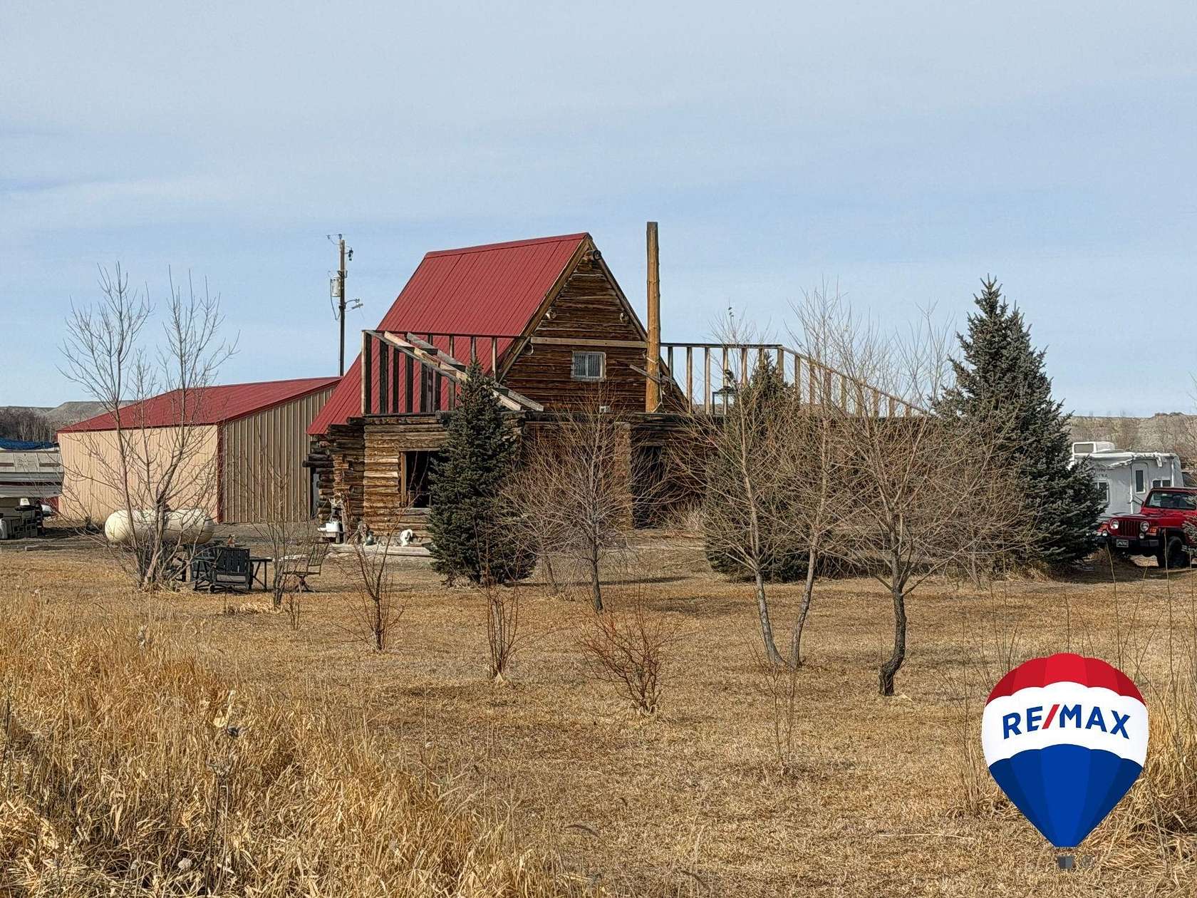 11.7 Acres of Recreational Land with Home for Sale in Riverton, Wyoming