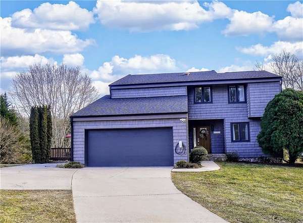 2 Acres of Land with Home for Sale in Oak Ridge, North Carolina