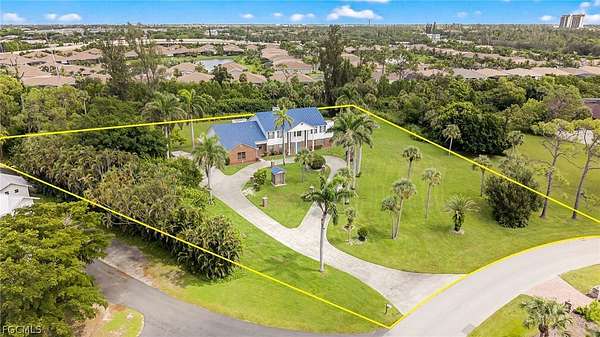 2.79 Acres of Land with Home for Sale in Fort Myers, Florida