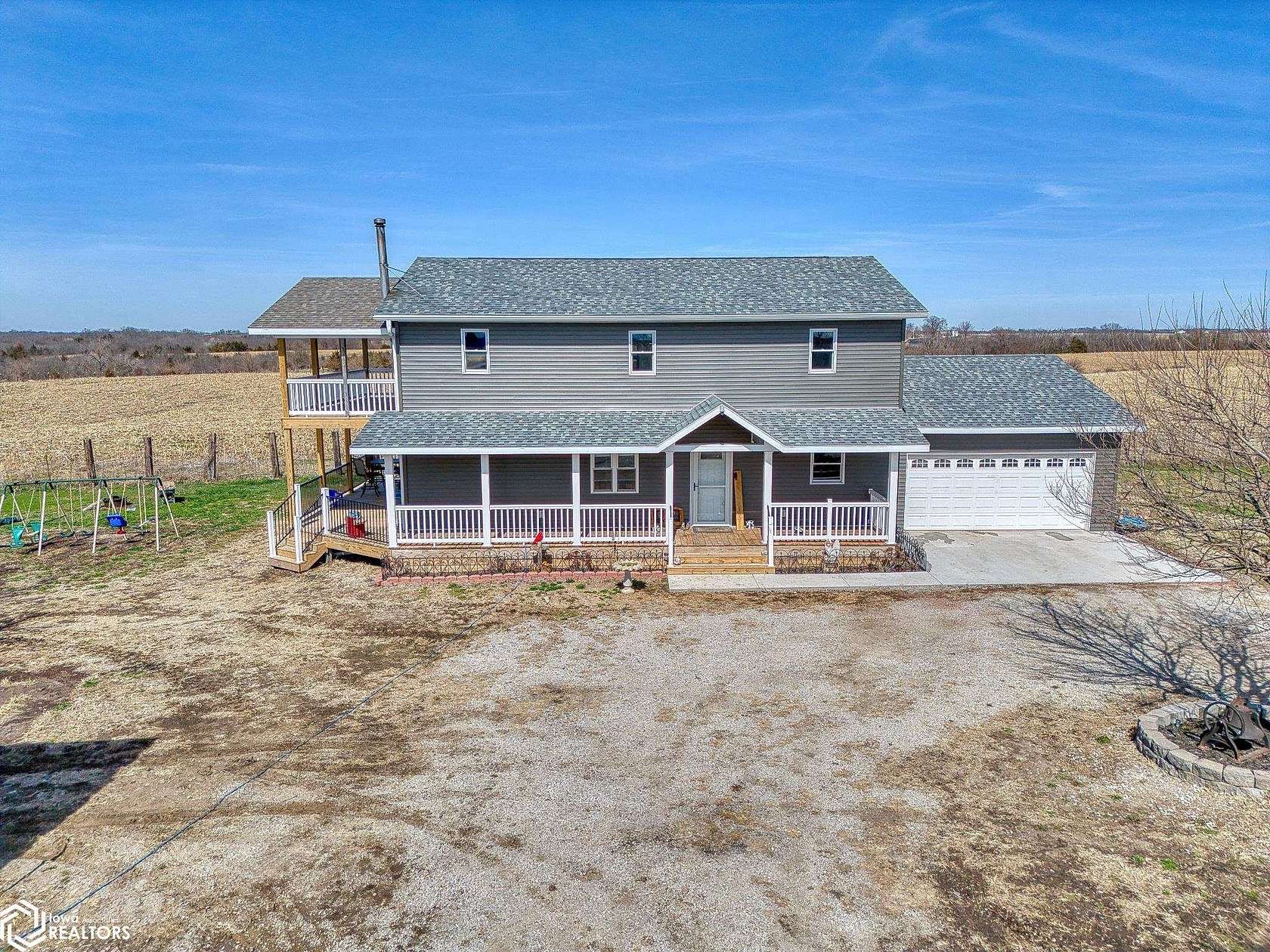 11.6 Acres of Land with Home for Sale in Cincinnati, Iowa