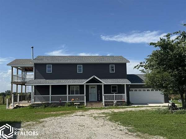 11.6 Acres of Land with Home for Sale in Cincinnati, Iowa