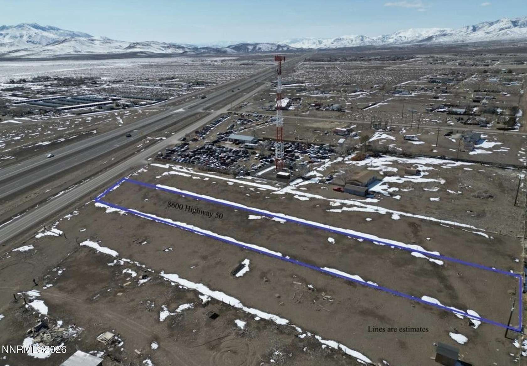 1.16 Acres of Commercial Land for Sale in Stagecoach, Nevada