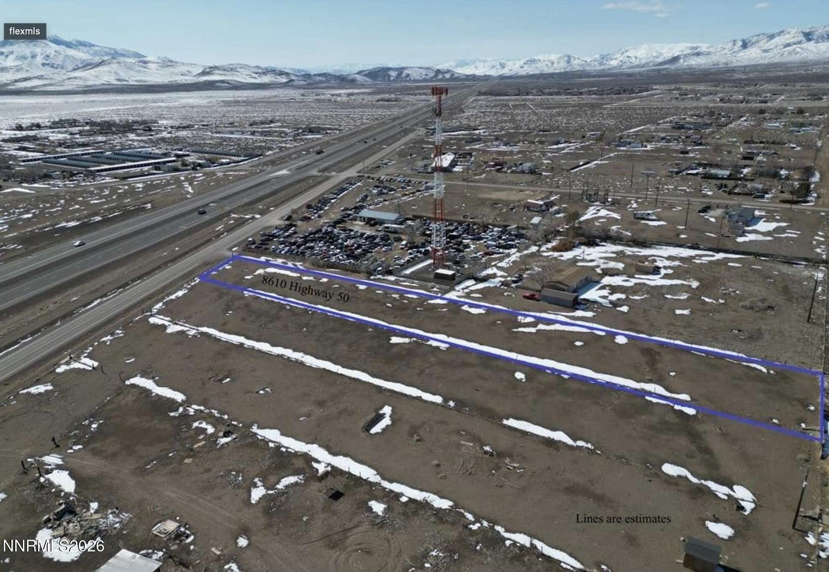 1.25 Acres of Commercial Land for Sale in Stagecoach, Nevada