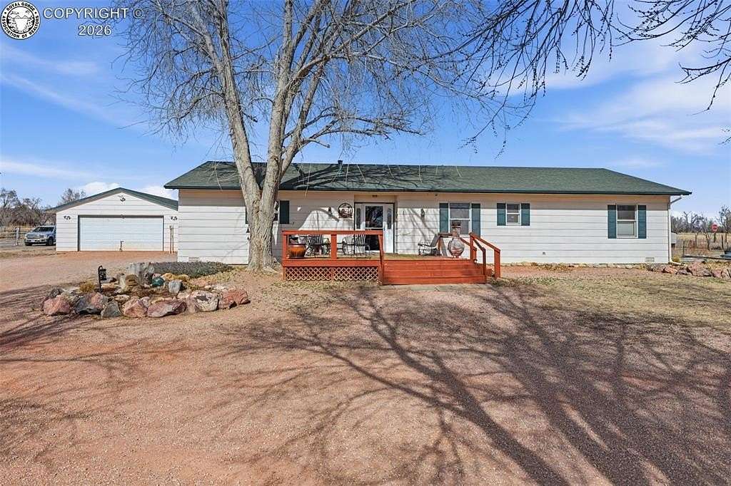 5 Acres of Land with Home for Sale in Penrose, Colorado