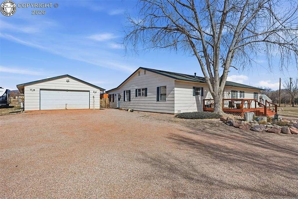 5 Acres of Land with Home for Sale in Penrose, Colorado