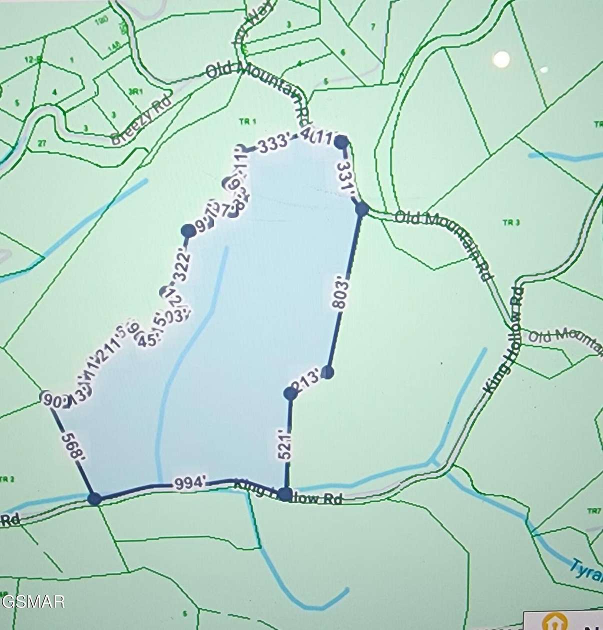 17 Acres of Land for Sale in Sevierville, Tennessee