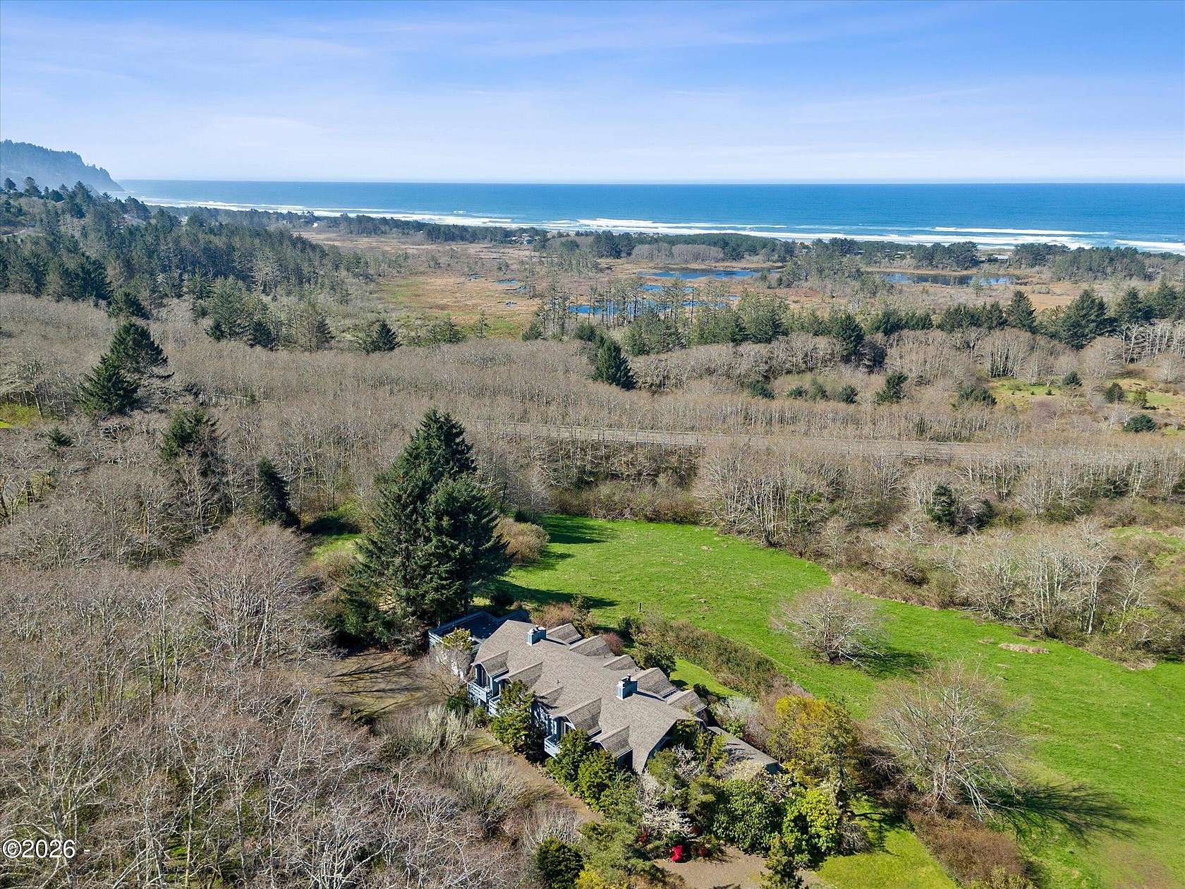 16.3 Acres of Land with Home for Sale in Neskowin, Oregon