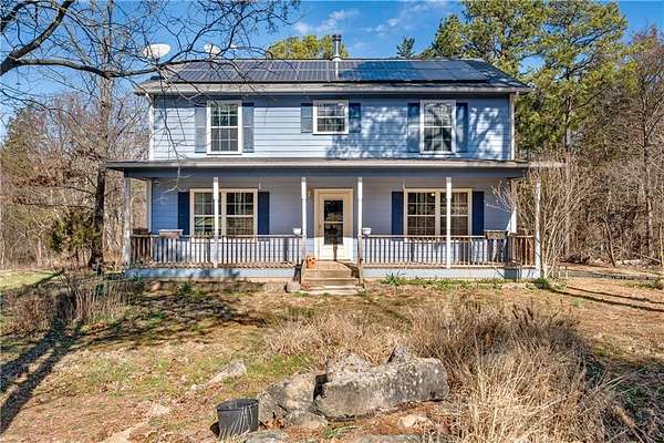 6.67 Acres of Land with Home for Sale in Eureka Springs, Arkansas