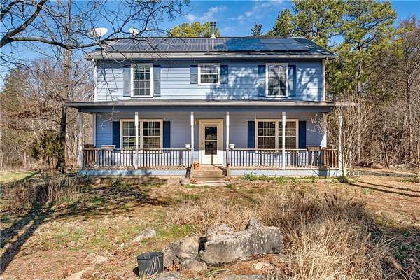 6.67 Acres of Land with Home for Sale in Eureka Springs, Arkansas