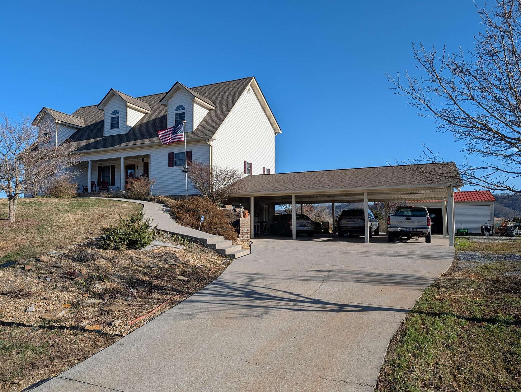 2.5 Acres of Land with Home for Sale in Bean Station, Tennessee