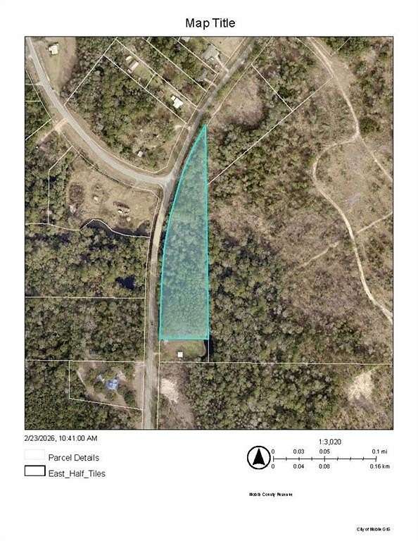 4.3 Acres of Land for Sale in Mobile, Alabama