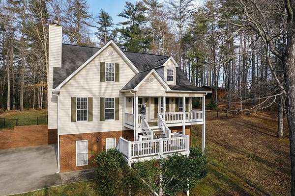 2.45 Acres of Land with Home for Sale in Blue Ridge, Georgia