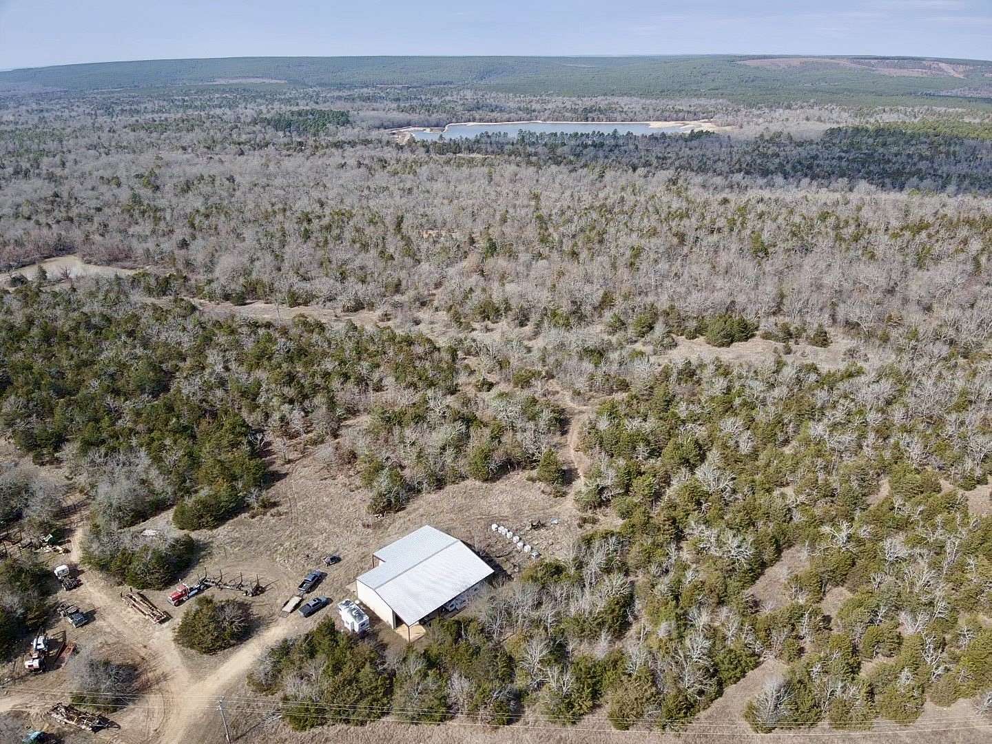 110 Acres of Recreational Land for Sale in Antlers, Oklahoma