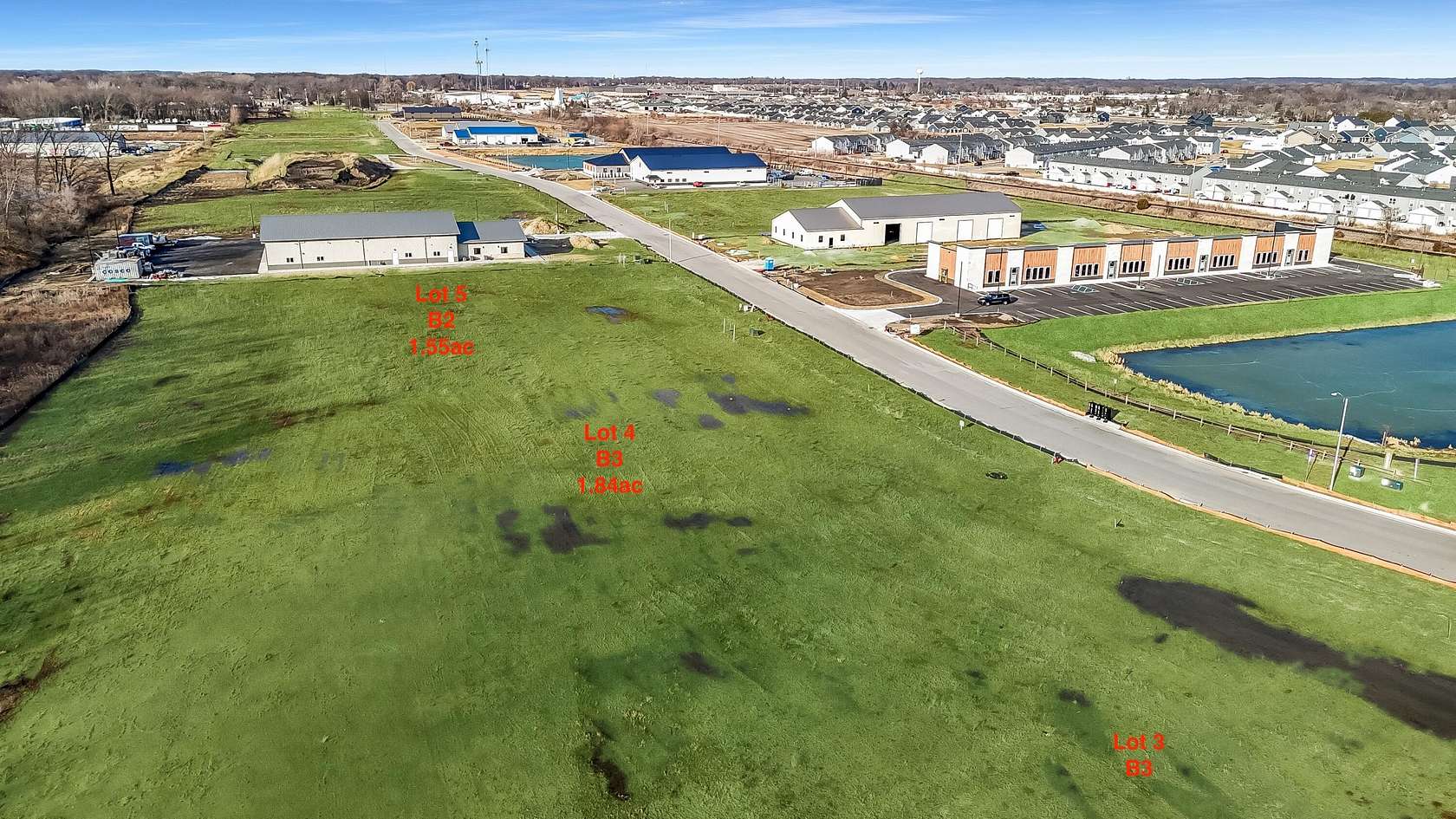 1.84 Acres of Commercial Land for Sale in Cedar Lake, Indiana