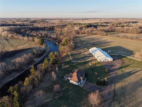 26.4 Acres of Agricultural Land with Home for Sale in Milaca, Minnesota
