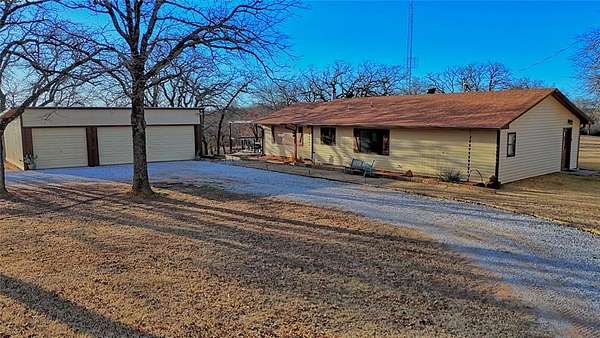 114 Acres of Agricultural Land with Home for Sale in Bowie, Texas