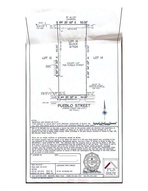 0.13 Acres of Residential Land for Sale in Dallas, Texas